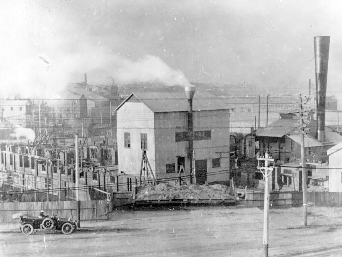 1913 first day operation at White Bay Power Station