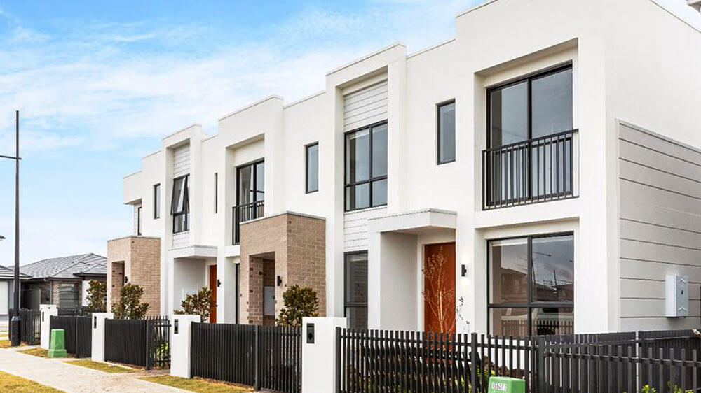 The Terraces Elara is a conveniently located development designed with sustainability in mind. Credit: Chloe Hawker. Source: DKO
