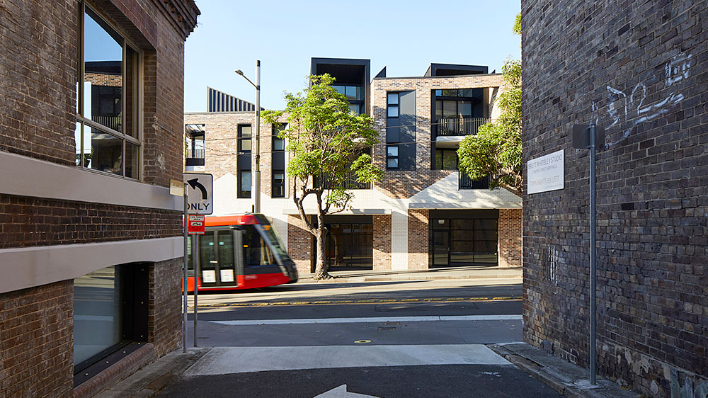 Traces is a mixed-use warehouse block of 20 units in the heart of Sydney’s Surry Hills. Credit: Martin Mischkulnig. Source: MHNDU