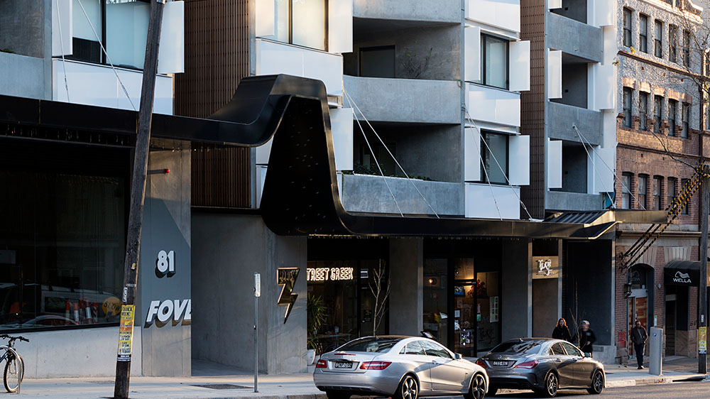 The goal of 81 Foveaux is to provide cost-effective, connected housing to Sydney, one of Australia’s most expensive cities.  Credit: Brett Boardman. Source: SJB Architects