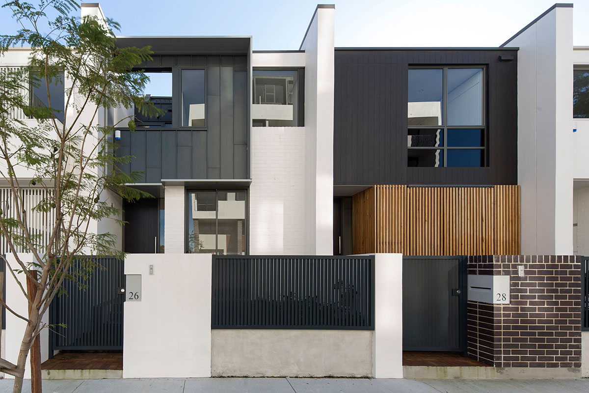 Erko Terraces offers sophisticated interiors, generous internal and external spaces and a new public domain. Credit: Brett Boardman. Source: SJB Architects