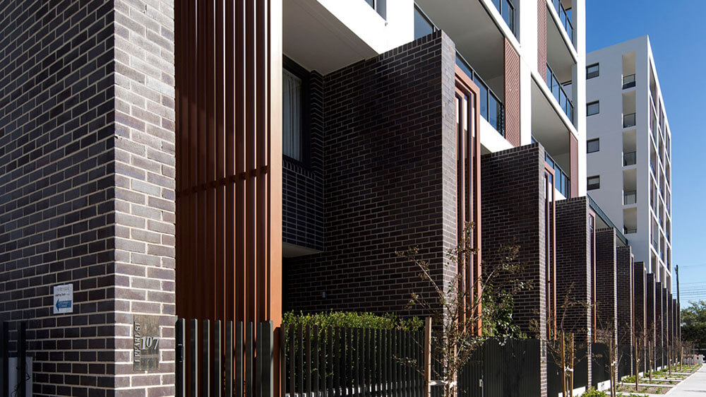 Erko Terraces offers sophisticated interiors, generous internal and external spaces and a new public domain. Credit: Brett Boardman. Source: SJB Architects