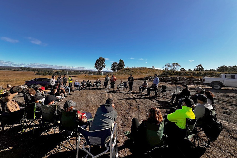 Caring for Country local council working group. Credit: NSW Department of Planning, Housing and Infrastructure