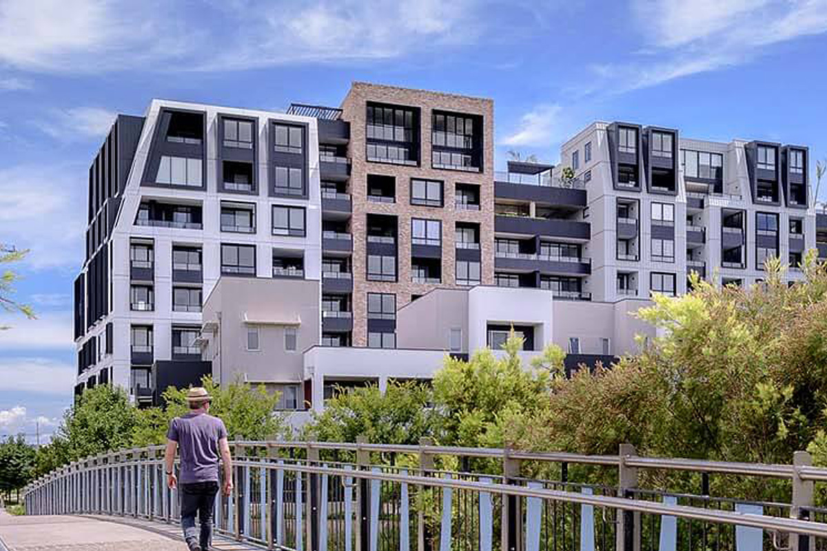 Lumina Apartments, Penrith by DKO Architecture. Credit: The Guthrie Project