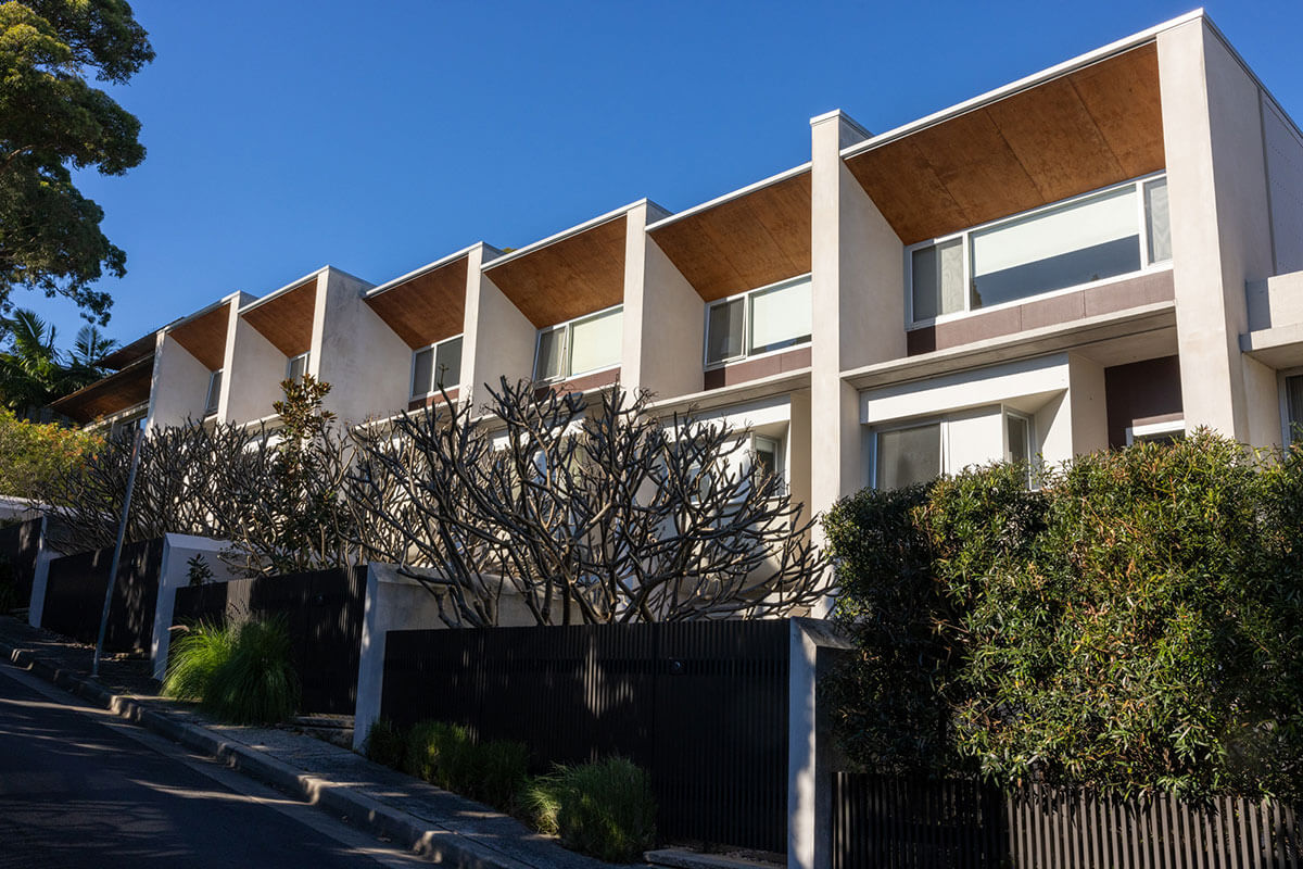 An example of low- and mid-rise housing at Wentworth Street, Randwick NSW. Credit: James Grabowski/DPHI