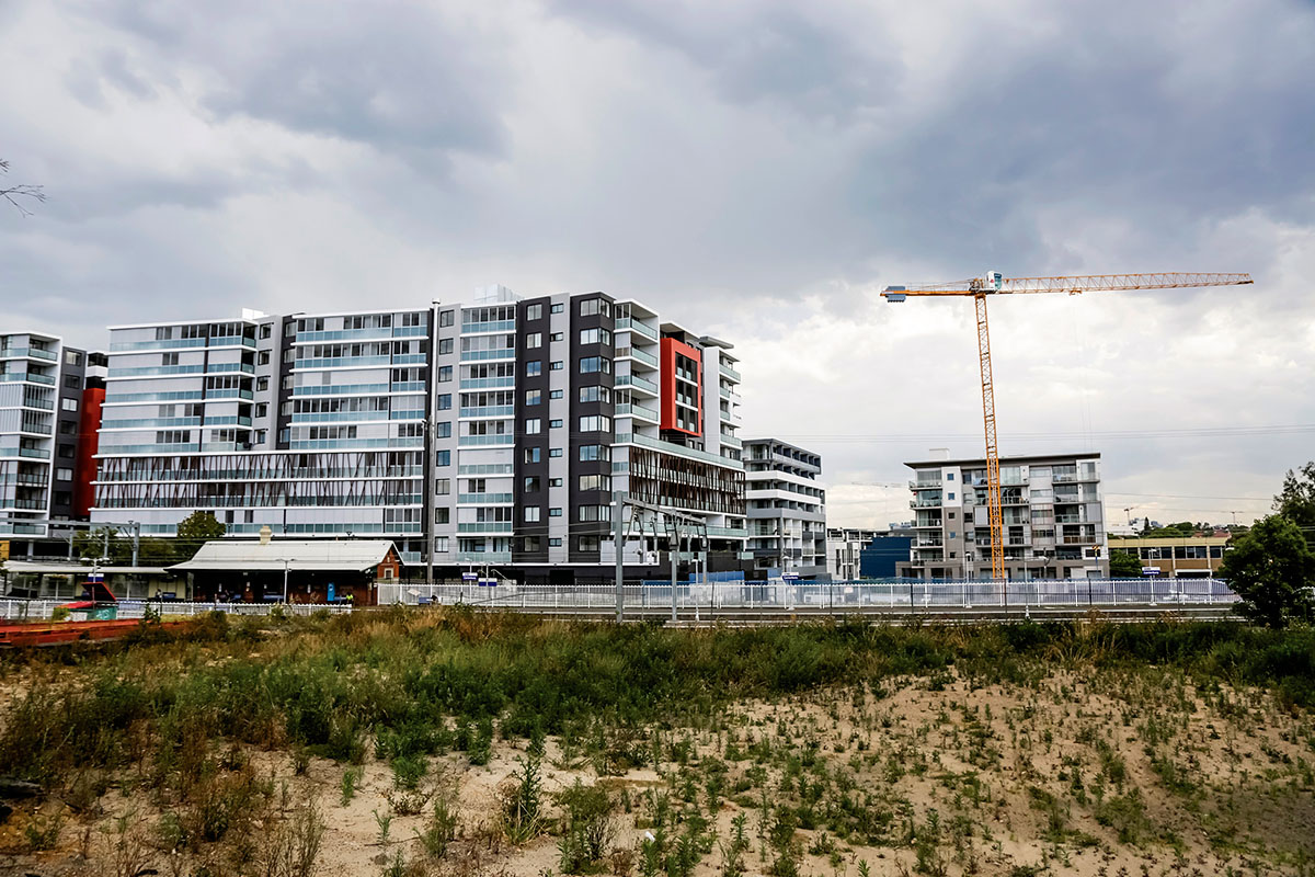 New apartment building. Canterbury, Sydney, NSW. Credit: NSW Department of Planning and Environment / Salty Dingo