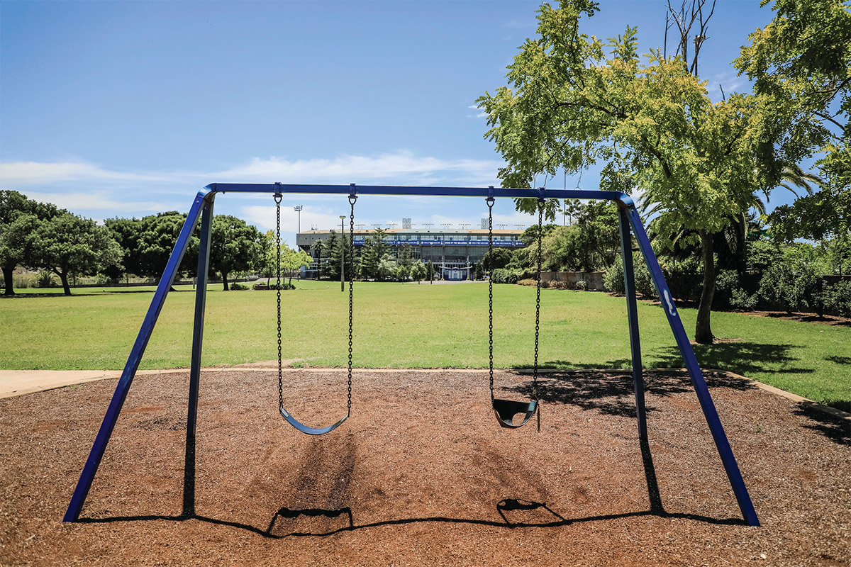 Playground on Myall Street, Belmore, Sydney, NSW. Image credit: NSW Department of Planning and Environment / Salty Dingo.