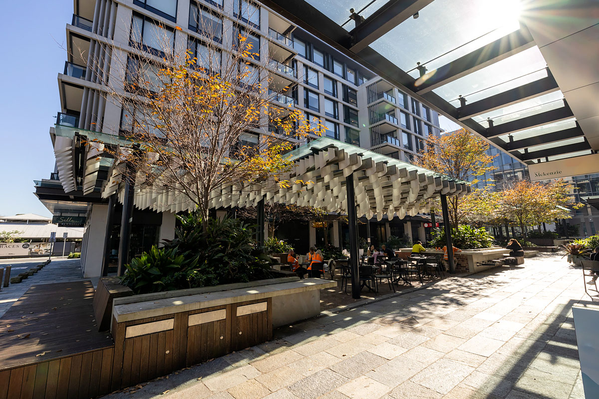 Mid-rise housing at Barker Street, Randwick NSW. Credit: James Grabowski/DPHI