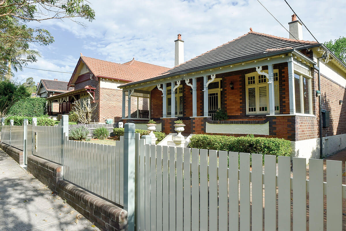 Residential homes in Homebush, an Inner West suburb of Sydney NSW. Credit: NSW Department of Planning and Environment / Adam Hollingworth