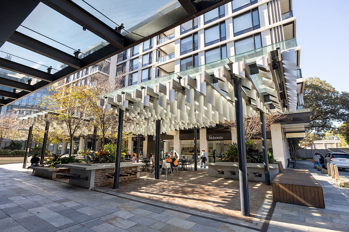 Mid-rise housing at Barker Street, Randwick NSW. Credit: James Grabowski/DPHI