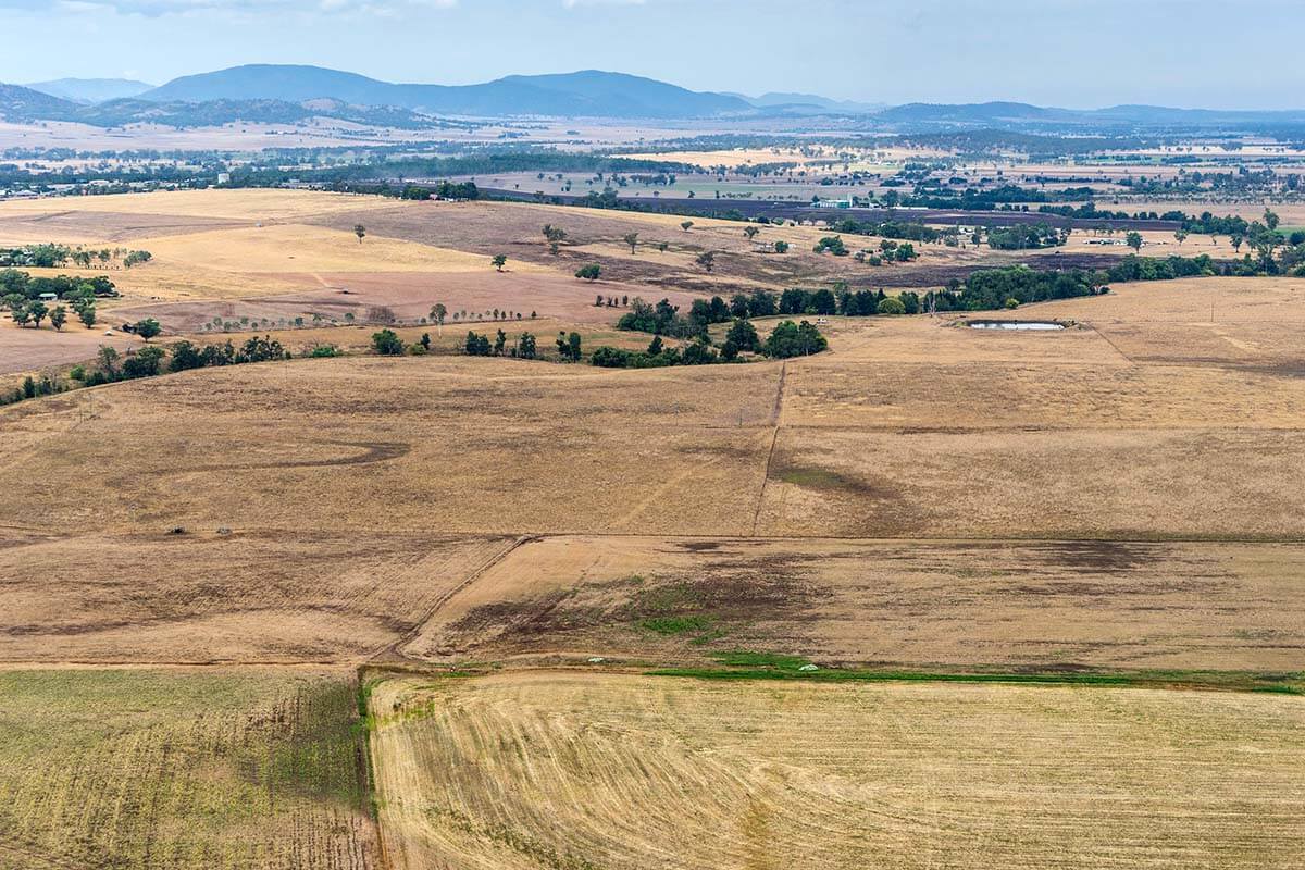 Farmland, Hunter Valley near Scone, NSW. Credit: NSW Department of Planning and Environment / Jaime Plaza Van Roon