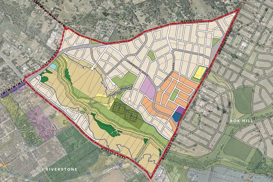 Vineyard Precinct – Stage 1 map